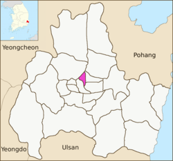 Gyeongju map-Hwangseong-dong-01